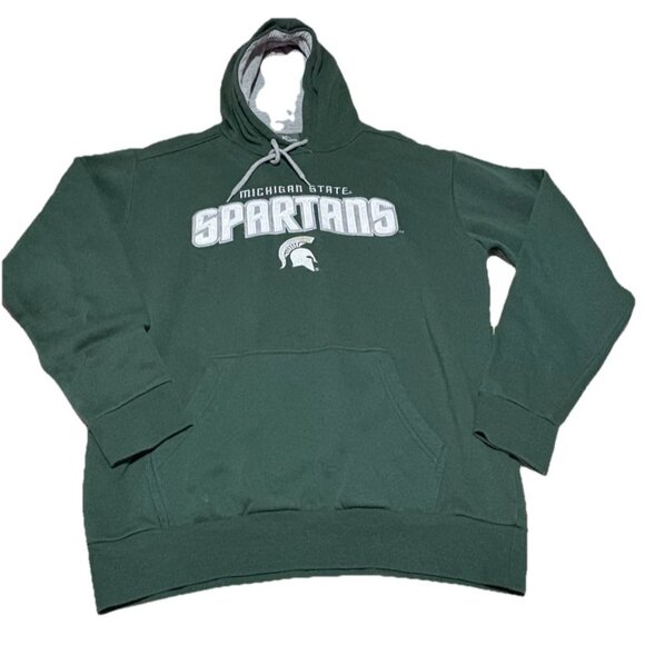 Ka Knights Apparel Other - KA Knight Apparel Michigan State Spartans Hoodie Men's SZ M Green Sweatshirt MSU